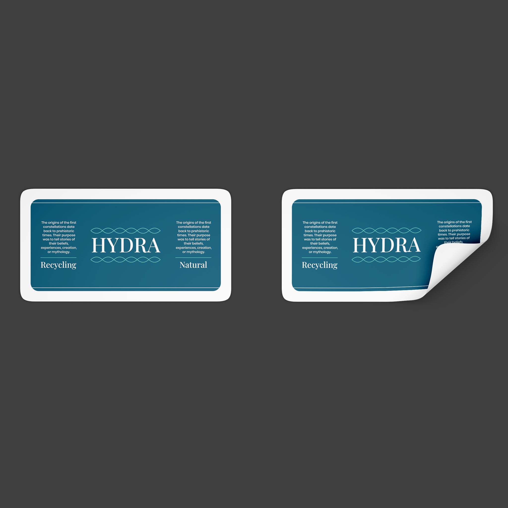 XTickers Rectangulares